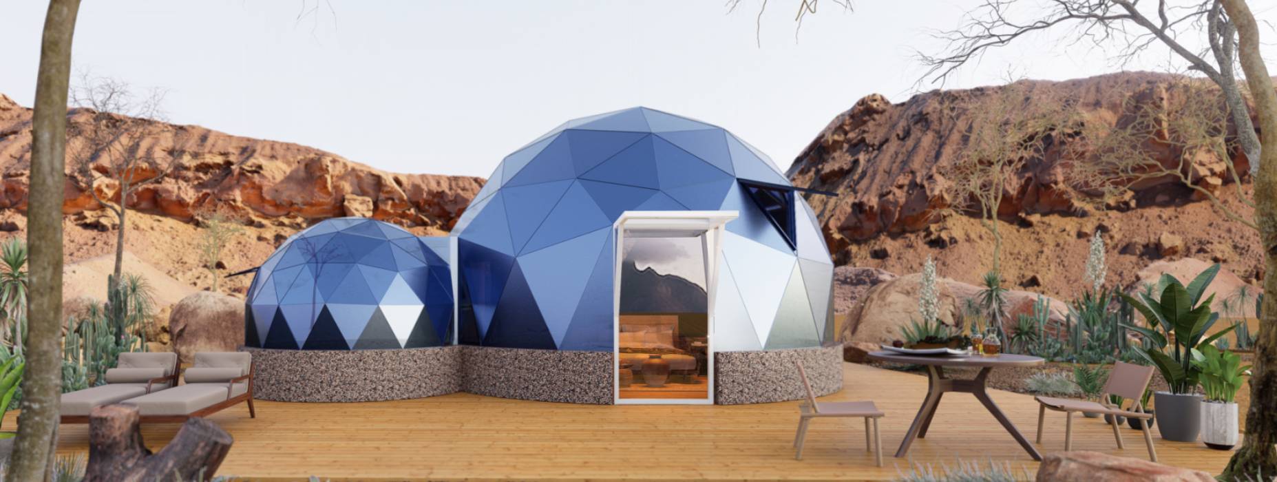 壶关县球形智能光伏玻璃星空房